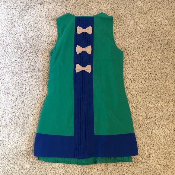 Blue and Green Dress - Picture 4 of 5